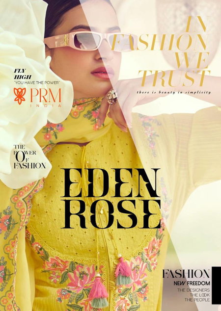 Eden Rose By Prm Cotton Embroidered Salwar Kameez Wholesale Suppliers In India